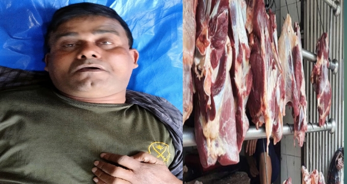 গরু-ছাগল চুরি নয়, তার নেশা মাংস নিয়ে যাওয়া