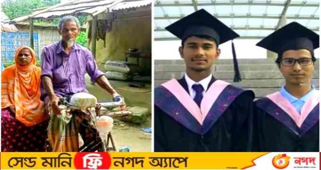 ভ্যান চালিয়ে চীন দেশে ২ ছেলেকে ইঞ্জিনিয়ারিং পড়াচ্ছেন বাবা