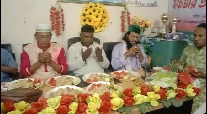 বিএমএসএস রাজশাহী বিভাগীয় কমিটির উদ্যোগে ইফতার ও দোয়া মাহফিল