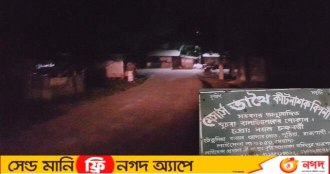 অবাক কান্ড! সারাদেশে ঘরে ঘরে বিদ্যুৎ পৌঁছালেও রাজশাহীর পুঠিয়ায় পুরো একটি বাজারে নেই কোন বিদ্যুৎ সংযোগ, নেই কোন বিদ্যুতের সরঞ্জামও! ওই বাজারে কেউ দেখেনি বিদ্যুতের মুখ!