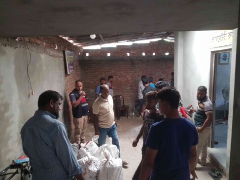 জব্দকৃত ভেজাল মালামাল