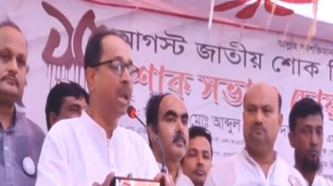 পুঠিয়ায় শোক সভা ও দোয়া মাহফিল অনুষ্ঠিত 