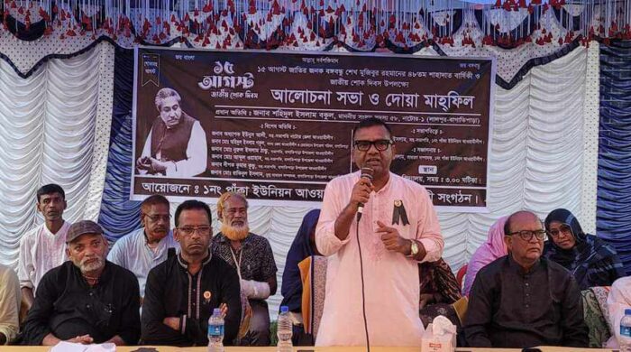 বঙ্গবন্ধুর স্মৃতিচারণে শহিদুল ইসলাম বকুল এমপি