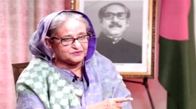 ভয়েস অফ আমেরিকাকে দেওয়া সাক্ষাৎকারে প্রধানমন্ত্রী; বিদেশ যেতে হলে খালেদা জিয়াকে আবার জেলে যেতে হবে, কোর্টে যেতে হবে