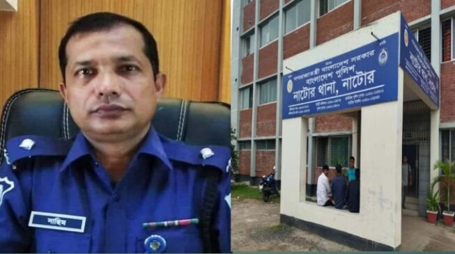 নাটোরে ওসির বিরুদ্ধে সাংবাদিকের ক্যামেরা কেড়ে নেওয়ার অভিযোগ