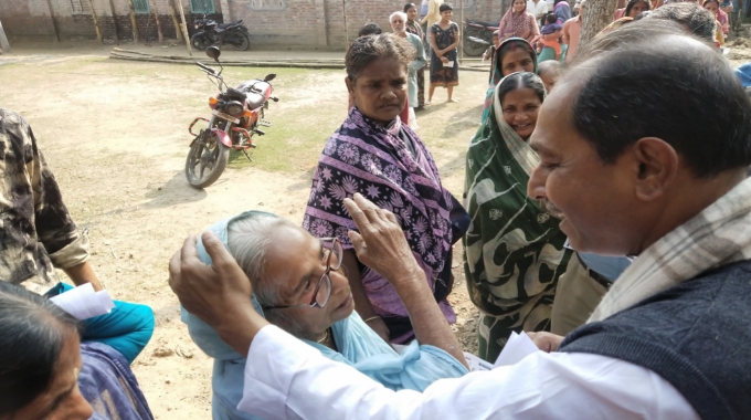 পুঠিয়ায় নির্বাচনী প্রচারণা ও ভোট প্রার্থনায় আব্দুল ওয়াদুদ দারা