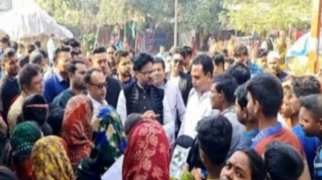 ঈগল প্রতীকের স্বতন্ত্র প্রার্থী ওবায়দুর রহমানের নির্বাচনী প্রচারণা