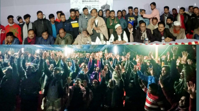 নেতা কর্মীদের দলে ফিরে আসার আহ্বান নৌকার প্রার্থী আব্দুল ওয়াদুদ দারার