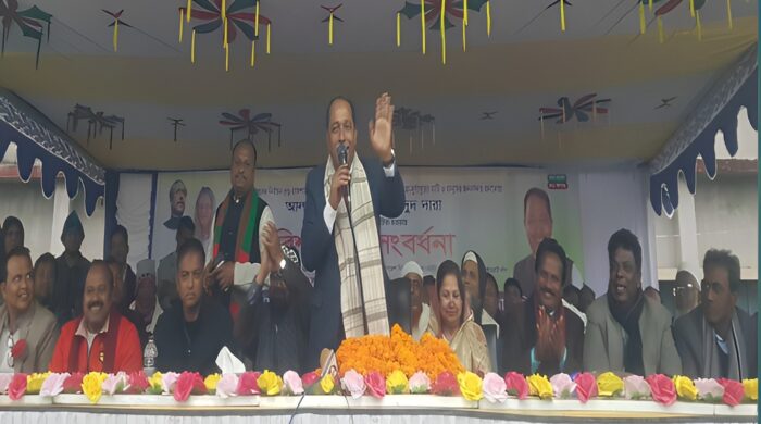 পুঠিয়ায় নবনির্বাচিত এমপি দারাকে বিশাল গণসংবর্ধনা অনুষ্ঠিত