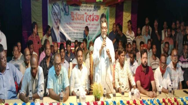 বাগমারায় বিএনপির ৩১দফা বাস্তবায়নের লক্ষ্যে উঠান বৈঠক