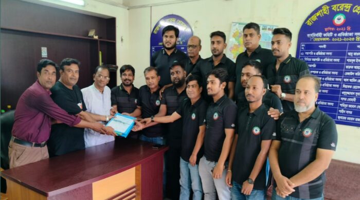 রাজশাহী বরেন্দ্র প্রেসক্লাবের নবনির্বাচিত কমিটির পথ চলা শুরু